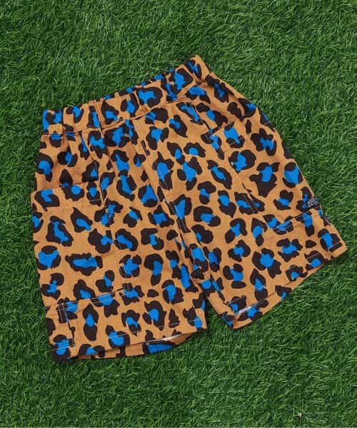 アニマル総柄サイドポケットパンツ