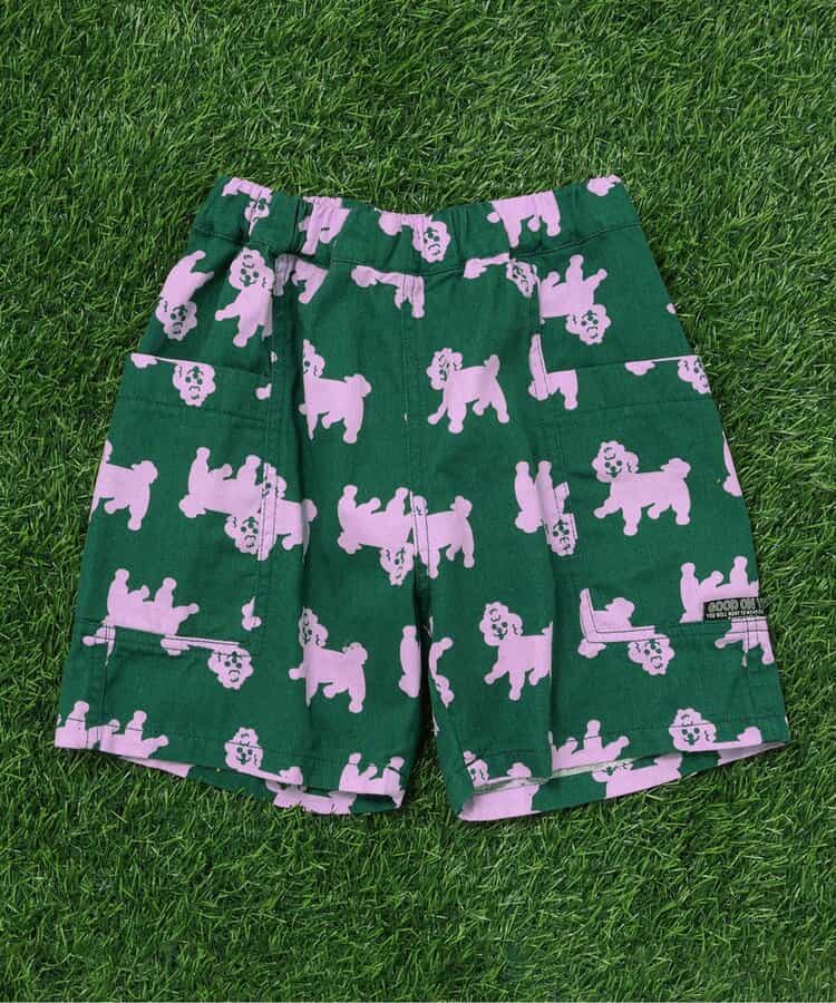 アニマル総柄サイドポケットパンツ