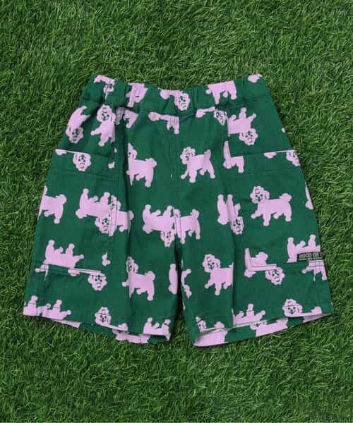 アニマル総柄サイドポケットパンツ