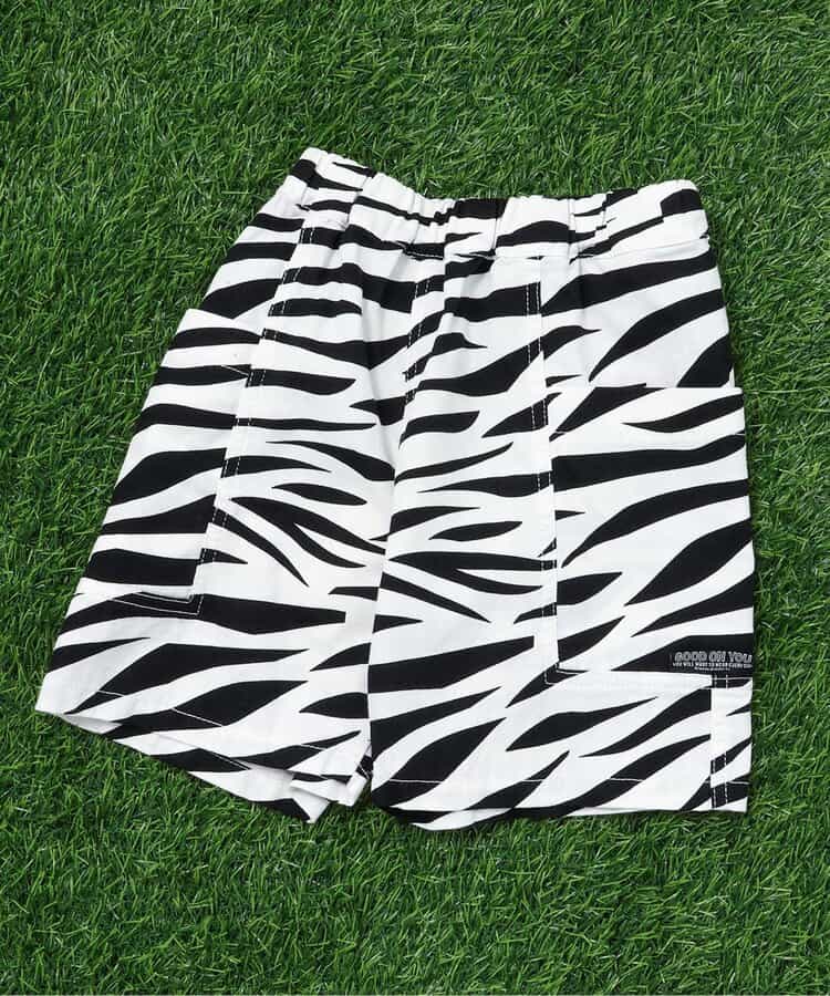 アニマル総柄サイドポケットパンツ