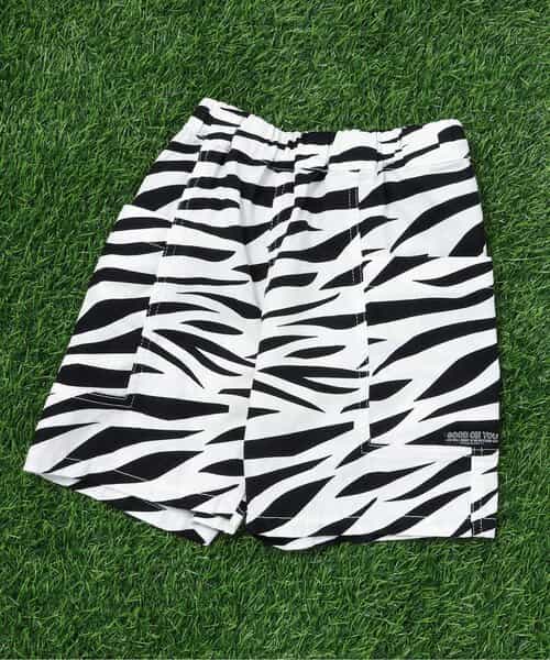 アニマル総柄サイドポケットパンツ