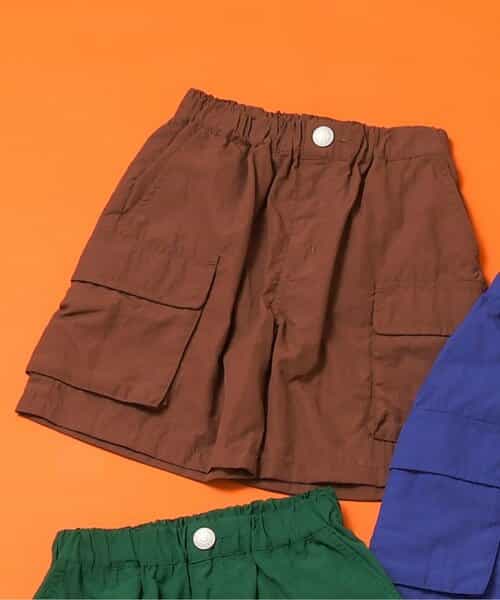 ★SALE★WEB限定 ナイロンアクティブカーゴハーフパンツ  6分丈