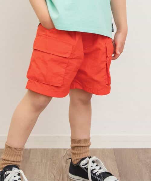 ★SALE★WEB限定 ナイロンアクティブカーゴハーフパンツ  6分丈