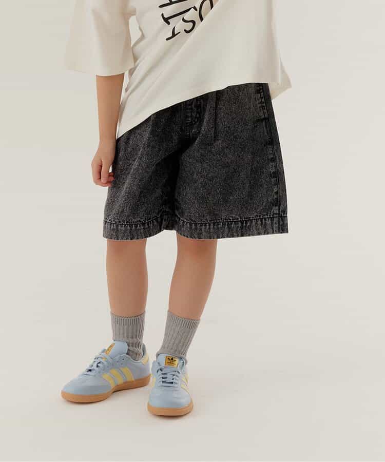 WEB限定  KUDOZ.B ボリュームタックデニムパンツ