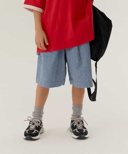 WEB限定  KUDOZ.B ボリュームタックデニムパンツ