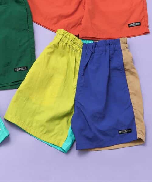 ★SALE★WEB限定 ナイロンアクティブハーフパンツ  4分丈