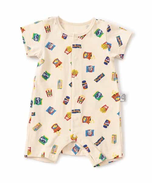 ★SALE★総柄ロンパス マイファーストブリーズ