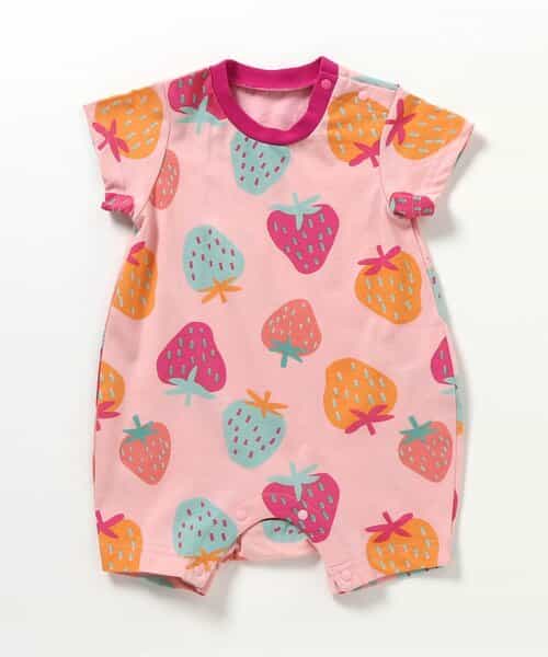 Bpop 総柄ロンパス