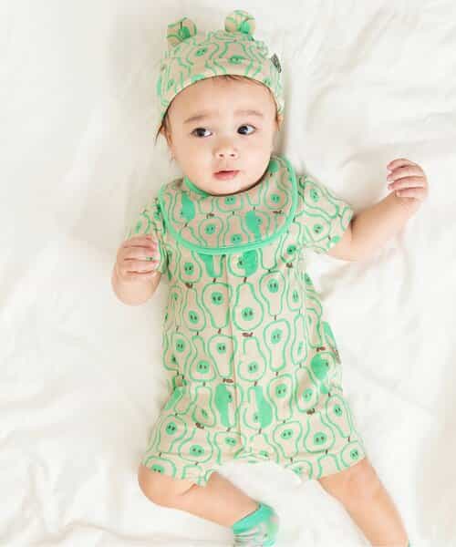 総柄ロンパス　マイファーストブリーズ