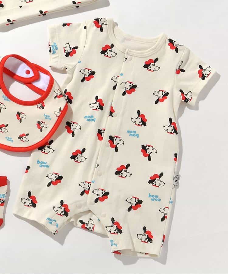 総柄ロンパス　マイファーストブリーズ