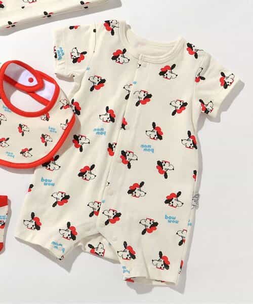 総柄ロンパス　マイファーストブリーズ