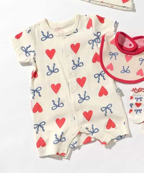 総柄ロンパス　マイファーストブリーズ