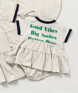 【リンク】リンガー配色2柄フリルボディオール