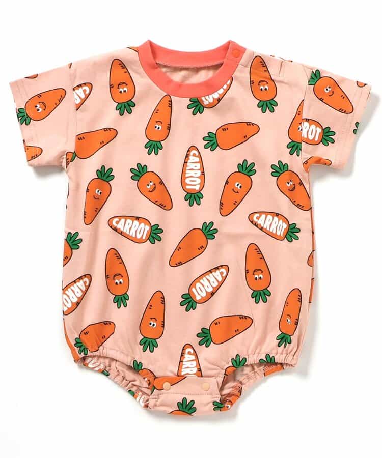 WAKUWAKU FARM お野菜総柄ボディオール