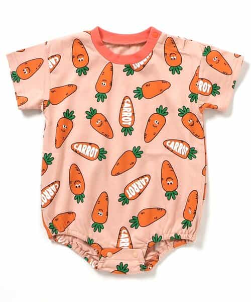 WAKUWAKU FARM お野菜総柄ボディオール