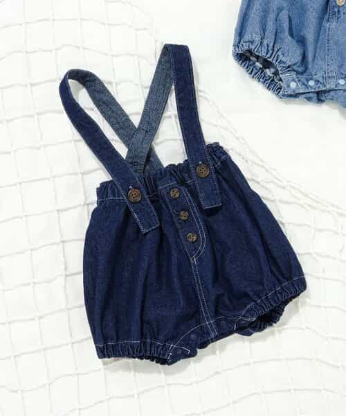 サス付きデニムブルマ