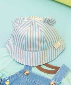 Bpop 耳付きお出かけ帽子_UVカット