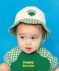 WAKUWAKU FARM おやさい帽子_UVカット