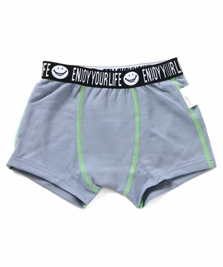 3P対象 ジャガードゴム メッシュ無地パンツ