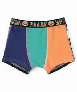 3P対象B ジャガードゴム メッシュ無地パンツ