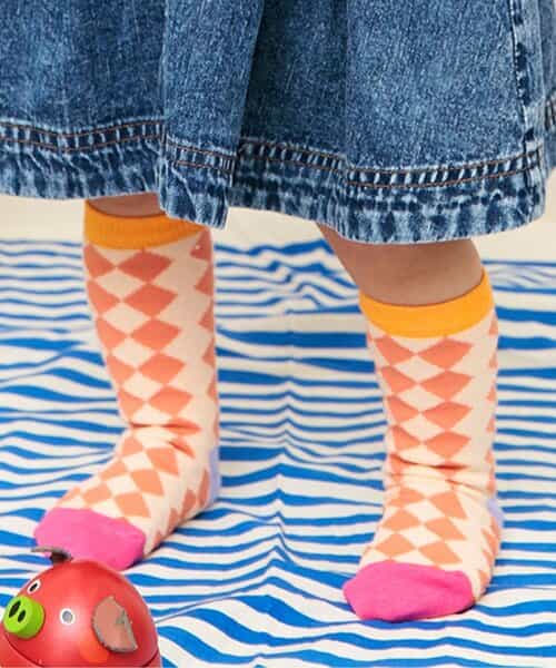 3P対象 【Bpop】ポップベビーハイソックス