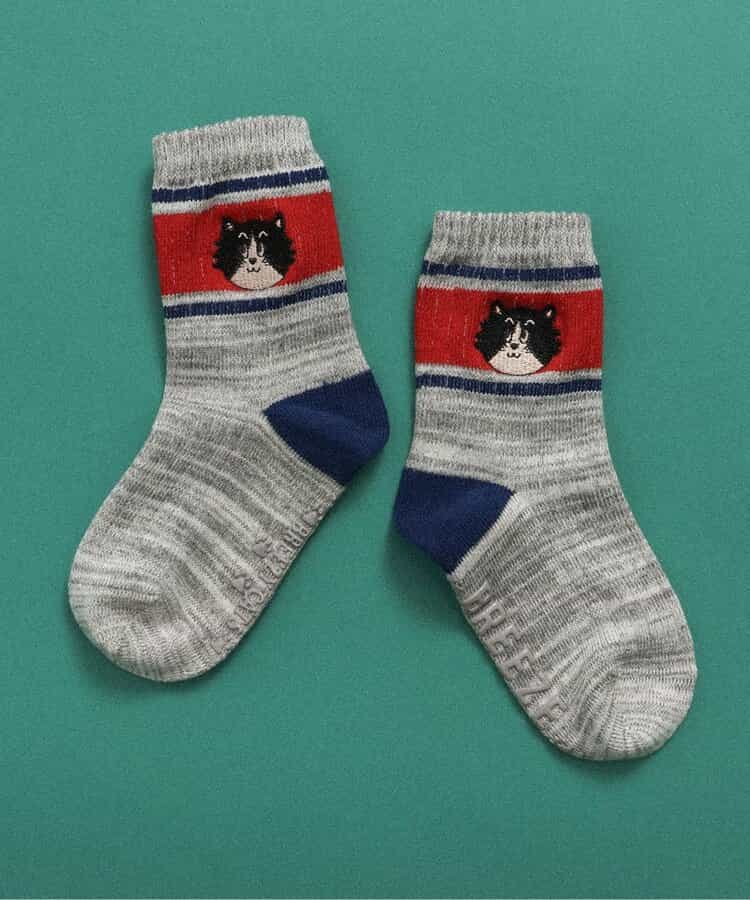 BREEZY CATS 3Pワンポイントソックス