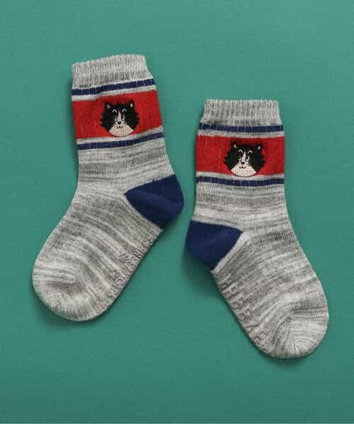 BREEZY CATS 3Pワンポイントソックス