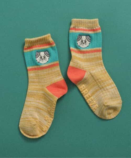 BREEZY CATS 3Pワンポイントソックス