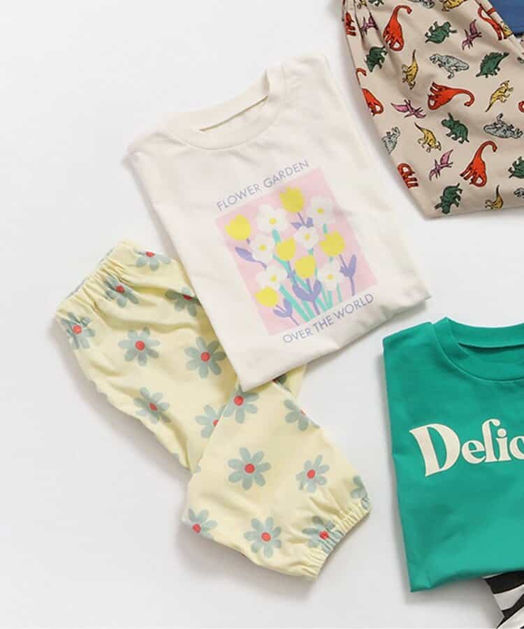 ★SALE★5柄半袖長パンツパジャマ