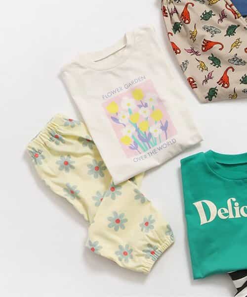 ★SALE★5柄半袖長パンツパジャマ