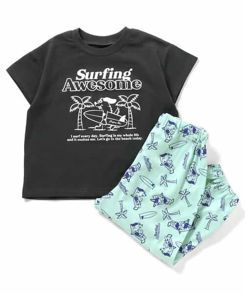 半袖長丈ワンマイルパジャマ  10分丈