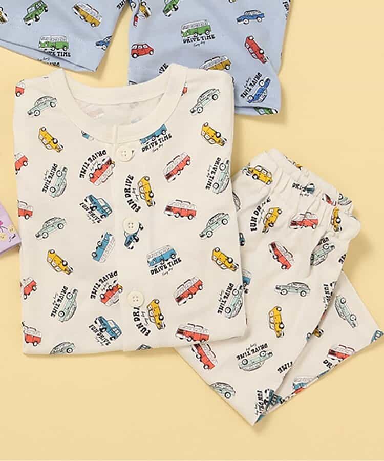 ★SALE★車柄前開きパジャマ