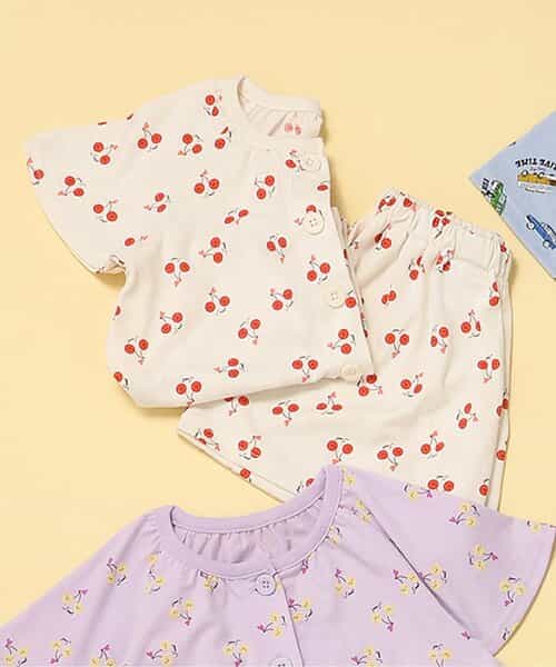 ★SALE★さくらんぼ前開きパジャマ
