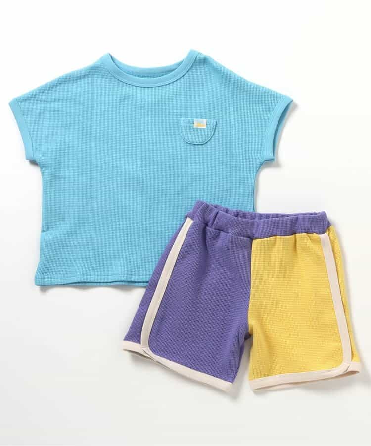 カラバリワッフルパジャマ