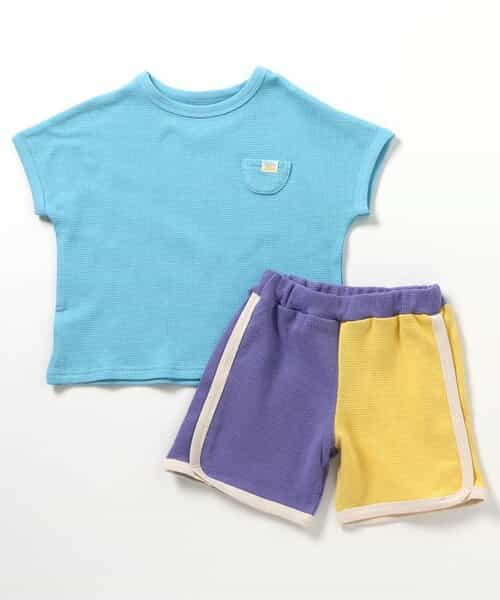 カラバリワッフルパジャマ