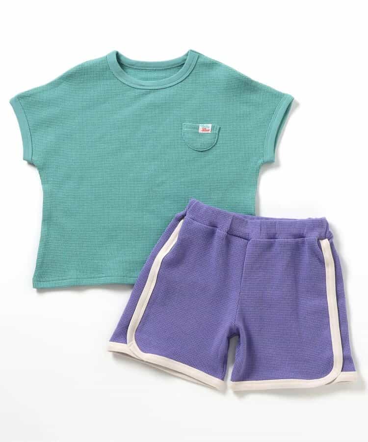 カラバリワッフルパジャマ