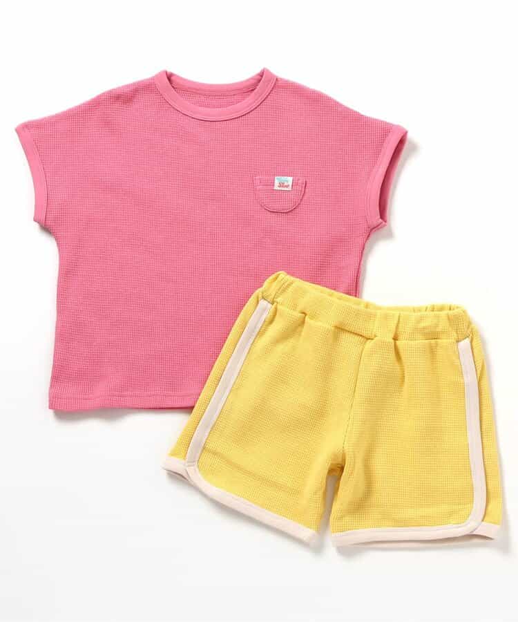 カラバリワッフルパジャマ