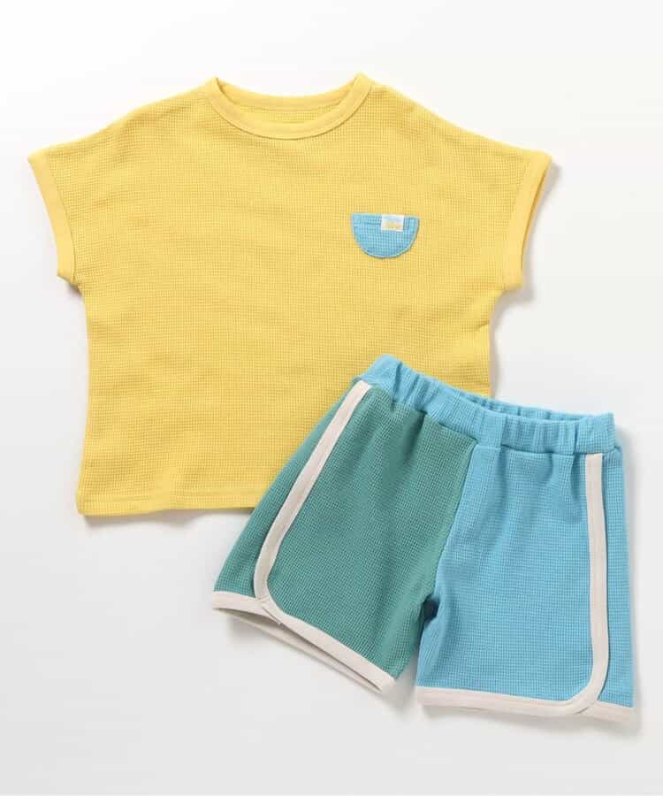 カラバリワッフルパジャマ