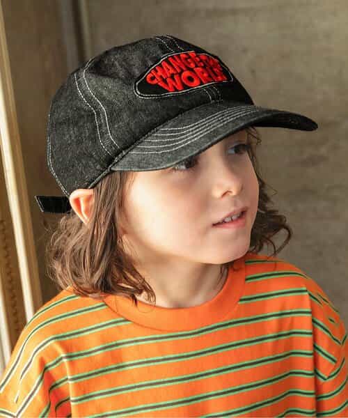 B NEWJACK ロゴ刺繍キャップ