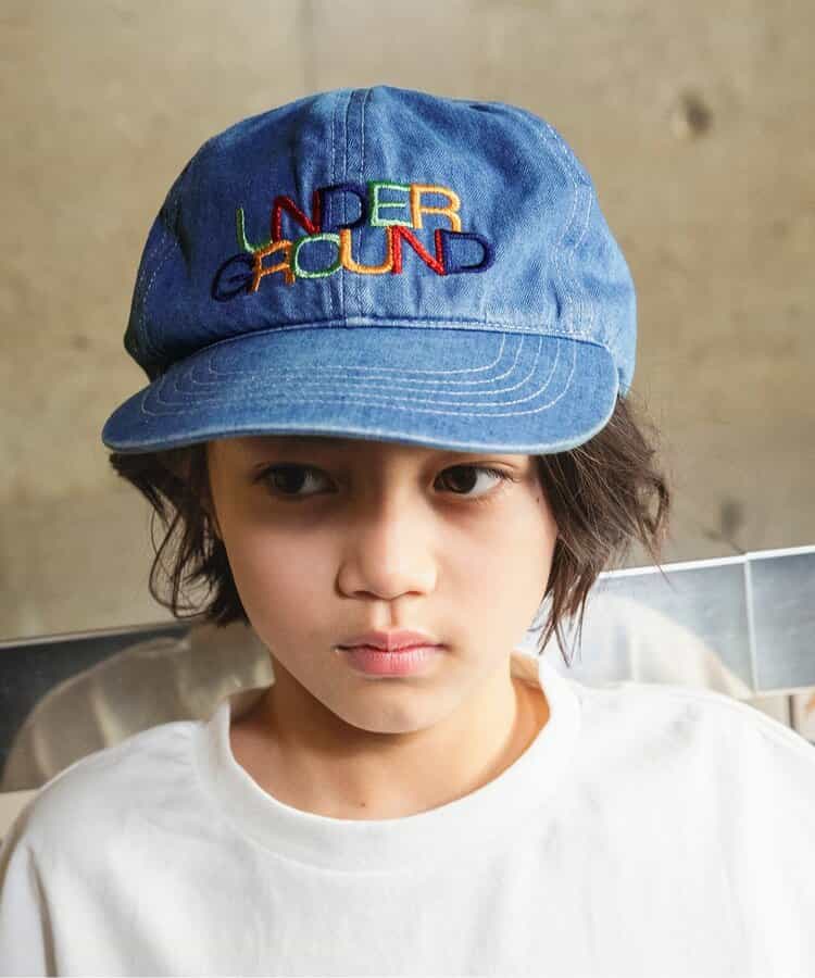 B NEWJACK ロゴ刺繍キャップ