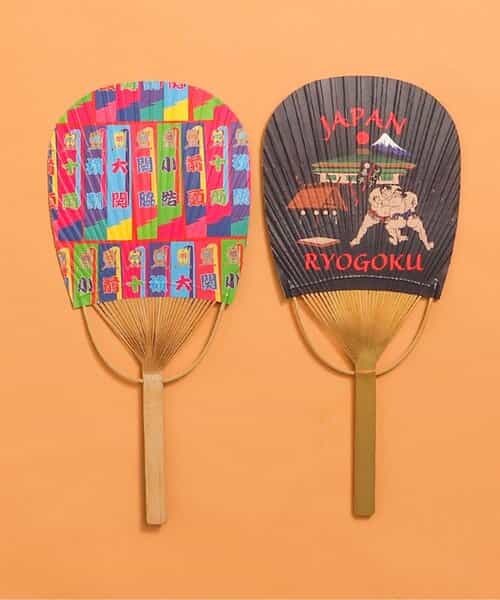 【日本相撲協会監修】2柄2色大相撲うちわ