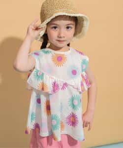 ★SALE★【洗濯しても乾きやすい】フレアチュニック