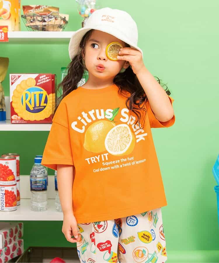 BREEZEMART　フルーツグラフィックTシャツ