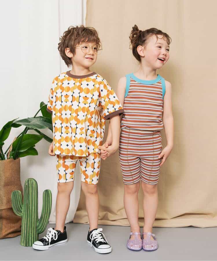 ★タイムセール★【リンク】イロイロ総柄Tシャツ(セットアップ可)_875884