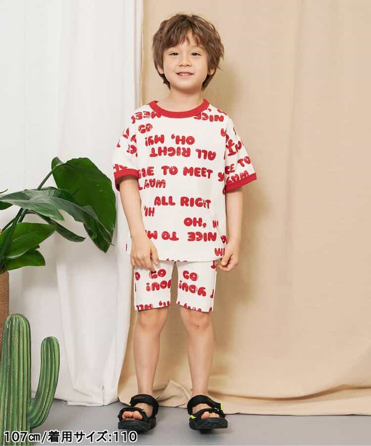 ★タイムセール★【リンク】イロイロ総柄Tシャツ(セットアップ可)_875894