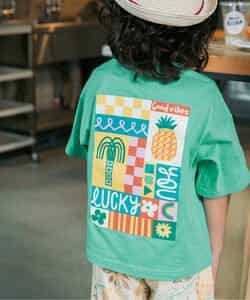 リゾートグラフィックTシャツ