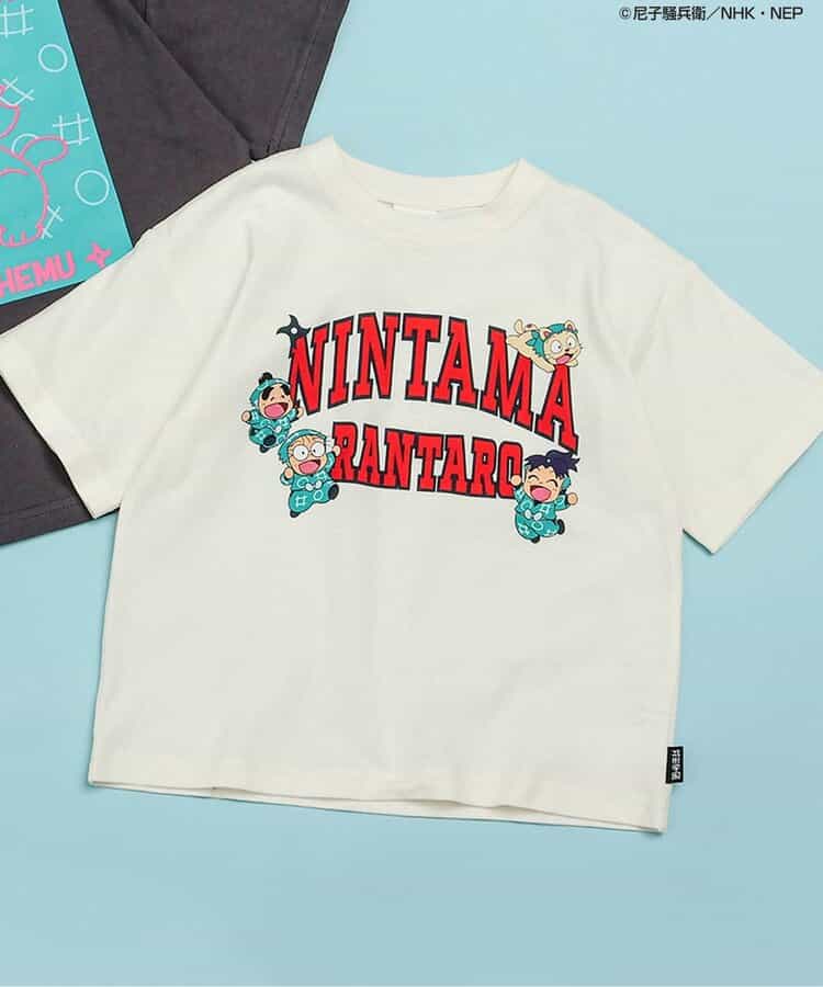 忍たま乱太郎　ロゴTシャツ