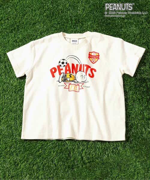 PEANUTS　サッカーユニフォーム風Tシャツ