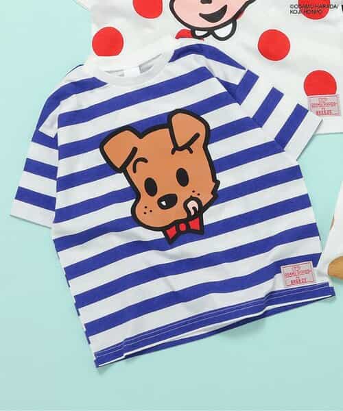 WEB限定 OSAMU GOODSコラボ ボーダー＆ドットTシャツ