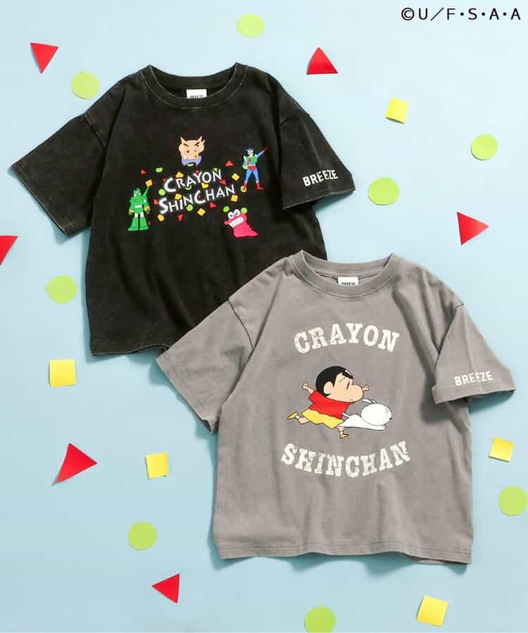 クレヨンしんちゃん 加工グラフィックTシャツ_909507